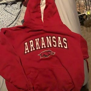 Colosseum Razorback hoodie size large